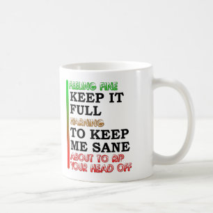 Tasse Drôle de Café Mètre