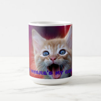 tasse drôle de chat