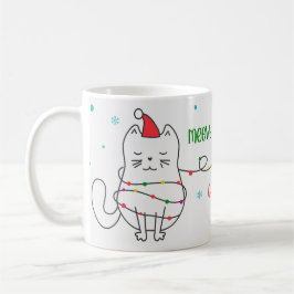 Tasse drôle de chat