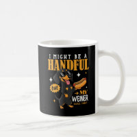 Tasse drôle de chien teckel saucisse à main joke