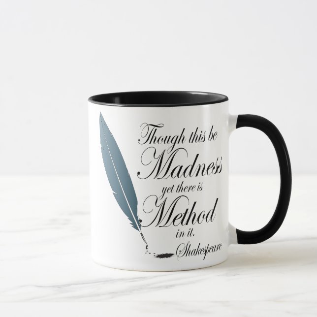 Tasse drôle de citation de Shakespeare (Droite)