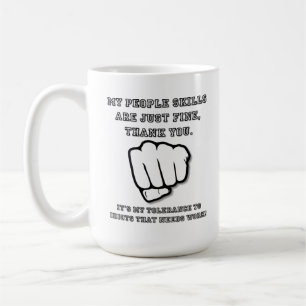 Tasse drôle de Compétences Sociales