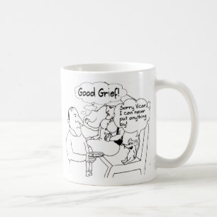 Tasse drôle de curé et de souris d'église