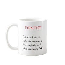 Tasse Drôle de Dentiste