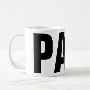 Tasse drôle de fête des pères pour la tasse de
