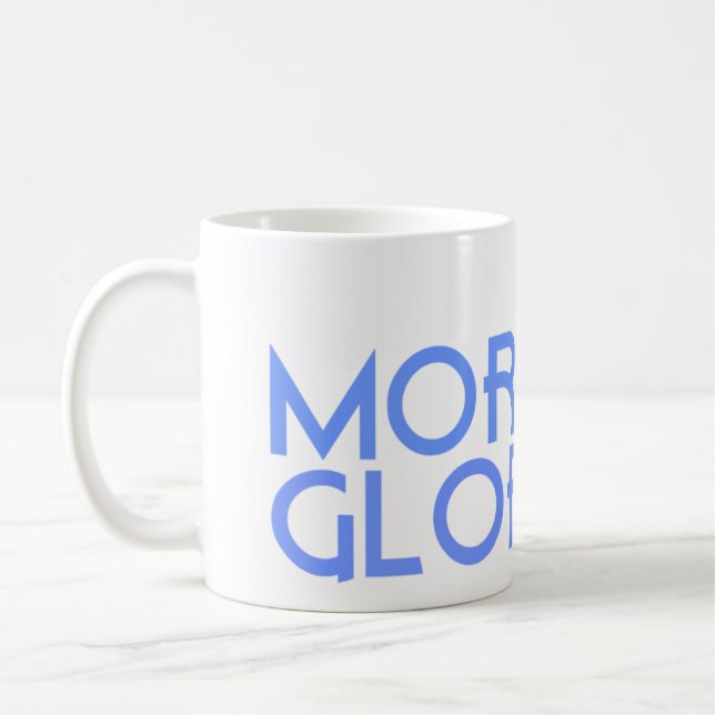 Tasse drôle de gloire de matin (Gauche)