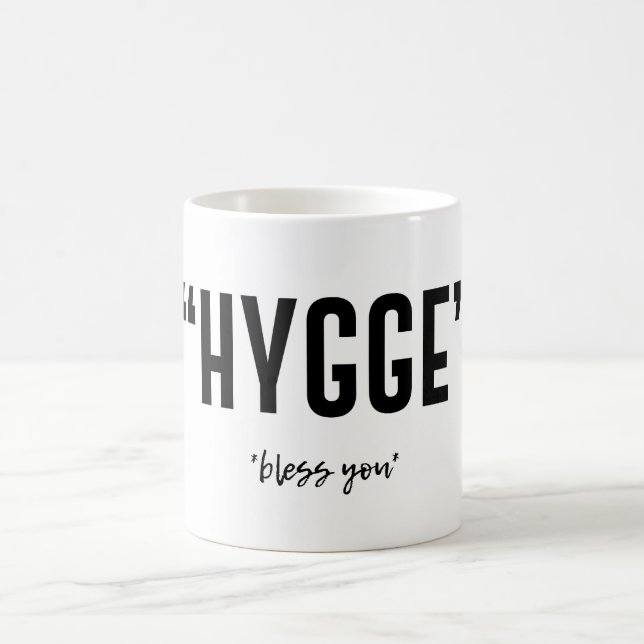 Tasse drôle de Hygge (Centre)