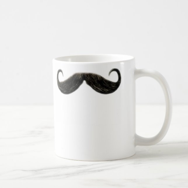tasse drôle de moustache (Droite)