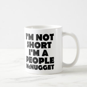 Tasse drôle de pépite courte de personnes ou tasse