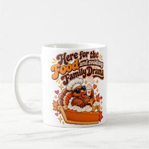 Tasse drôle de Thanksgiving pour les amateurs de n
