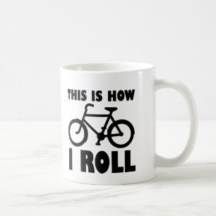 Tasse Drôle de Vélo Comment Je Roule