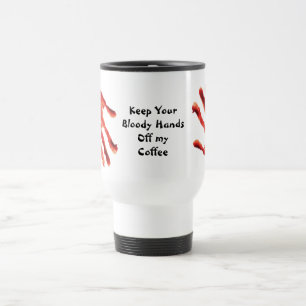 Tasse drôle de voyage de café