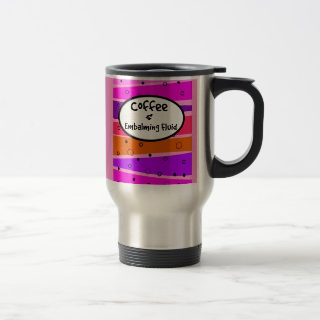 Tasse drôle de voyage d'entrepreneur de pompes (Droit)