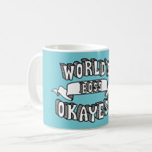 Tasse drôle des textes de patron d'Okayest du