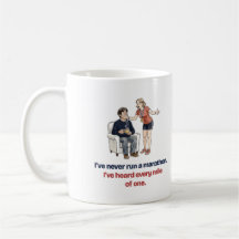 Tasse drôle «J'ai entendu chaque mile» pour le mar