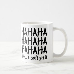 Tasse drôle 'Je ne comprends pas' ou tasse de voya