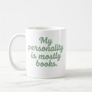 Tasse Drôle Lecteur Ma Personnalité Est Surtout De
