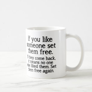 Tasse drôle Libérez-les
