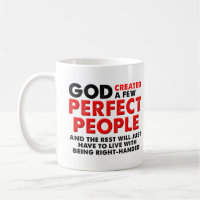 Tasse Drôle Main Gauche Parfaite