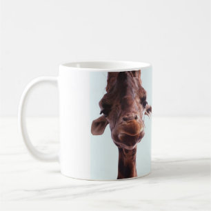 Tasse drôle Nope de girafe pas aujourd'hui