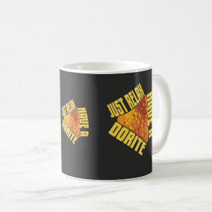 Tasse drôle pour amateur de chips 'Détendez-vous, 
