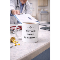 Tasse drôle pour infirmière « Encore une question