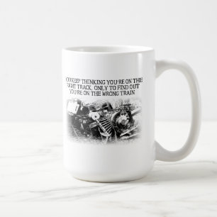 Tasse Drôle Voie Bonne Train Faux