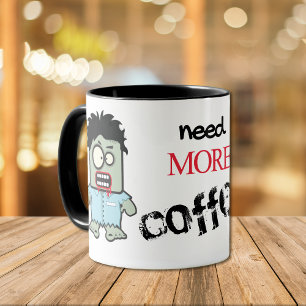 Tasse Drôle Zombie café