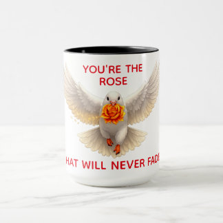 Tasse du bist die Rose