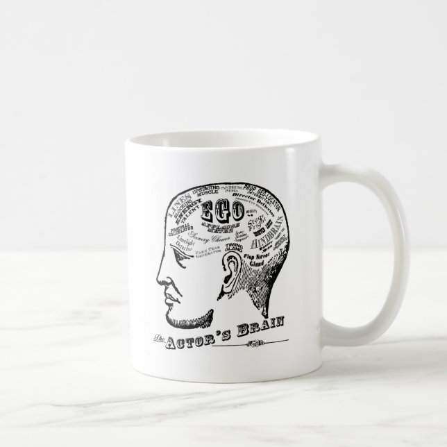 Tasse du cerveau de l'acteur (Droite)