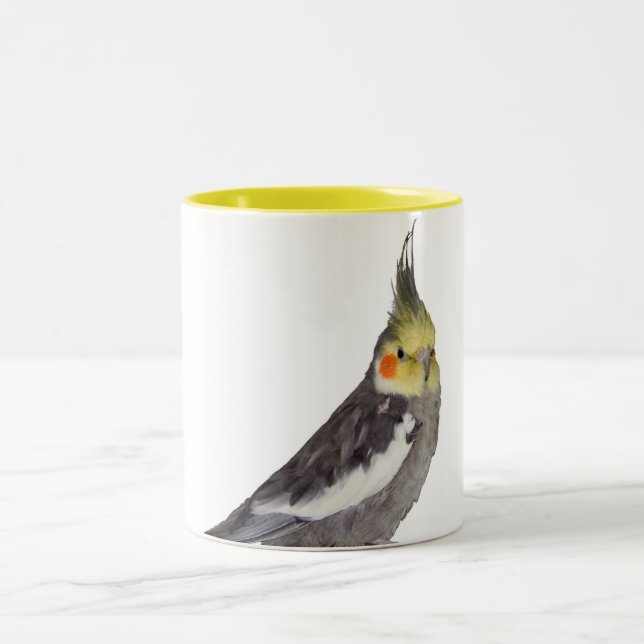 tasse du cockatiel 15oz (Centre)