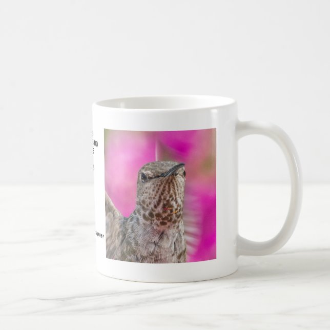 Tasse du colibri d'Anna féminine (Droite)