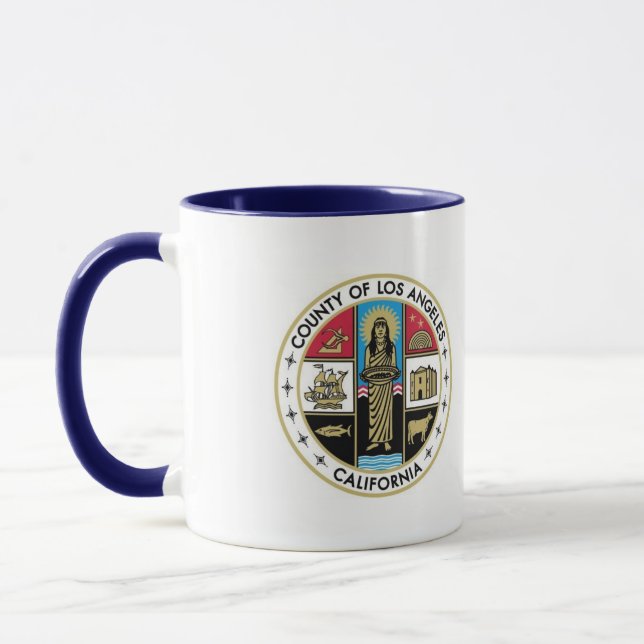 Tasse du comté de Los Angeles (la Californie) (Gauche)