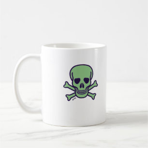 Tasse du crâne vert