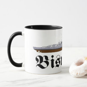 Tasse du cuirassé Bismarck