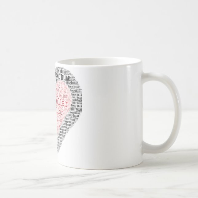 Tasse du dollar de famille (Droite)