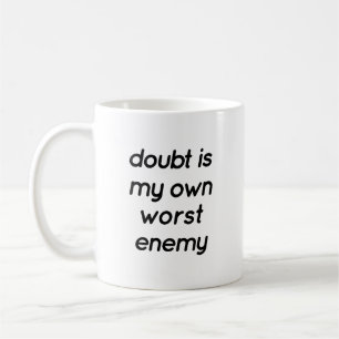 Tasse du doute
