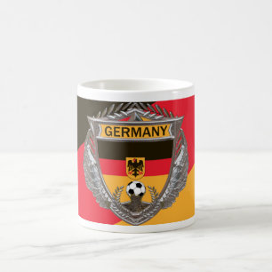 Tasse du football de l'Allemagne