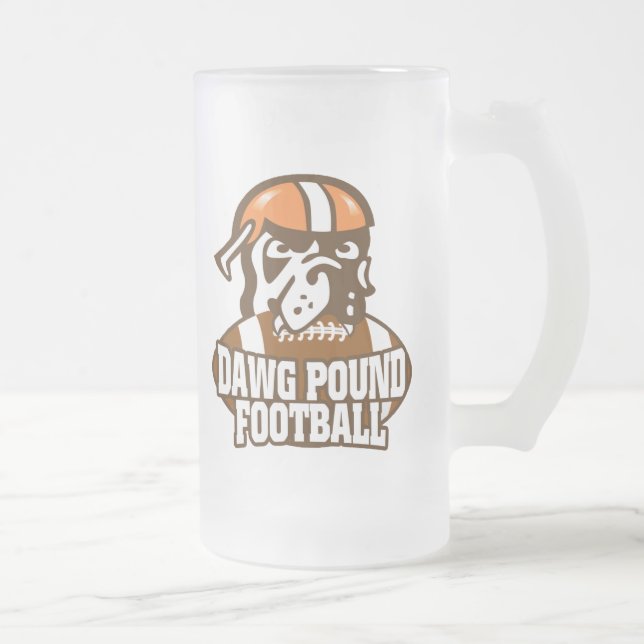 Tasse du football de livre de Dawg (Droit)