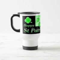 Tasse du jour de St Patrick heureux