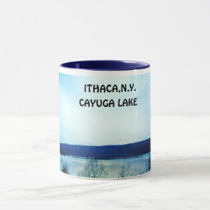 Tasse du LAC de CAYUGA, ITHACA, N.Y.