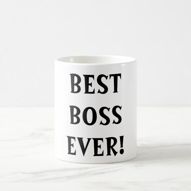 Tasse du "meilleur patron jamais" (Centre)