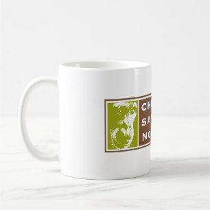 Tasse du nord-ouest du blanc 11oz de sanctuaire de