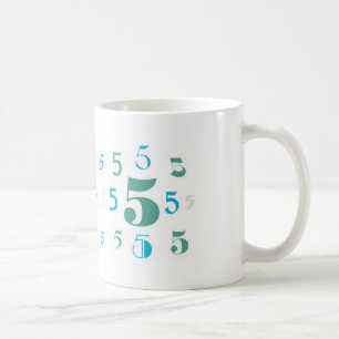 Tasse du numéro 5
