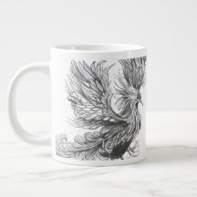 Tasse du Phénix Mythologique