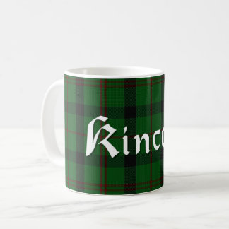 Tasse du plaid de tartan de clan de Kincaid