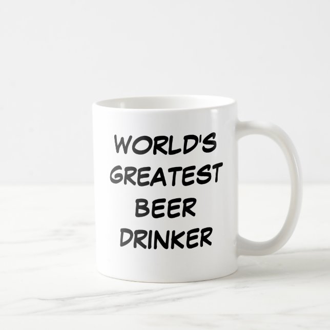 Tasse du plus grand "buveur de bière du monde" (Droite)