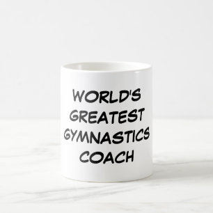 Tasse du plus grand "entraîneur de la gymnastique