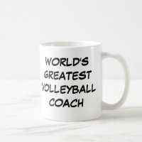 Tasse du plus grand "entraîneur du volleyball du
