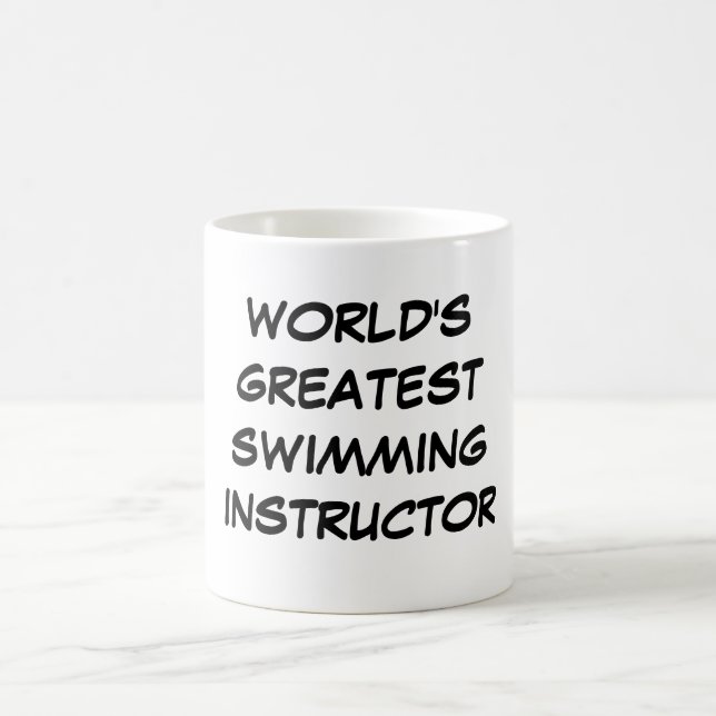 Tasse du plus grand "instructeur de la natation du (Centre)